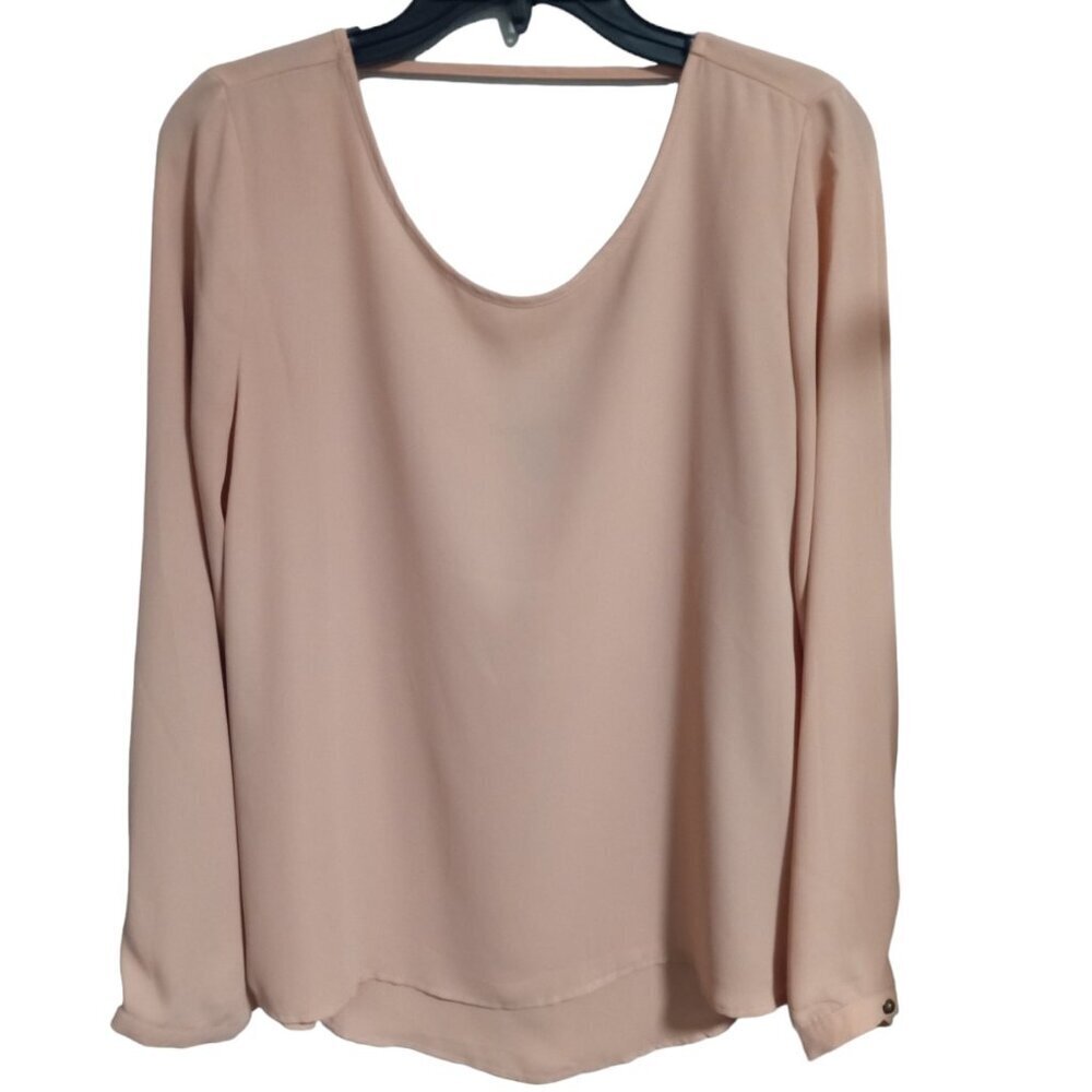 NWOT Forever 21 Coral Pink blouse- Size Medium
